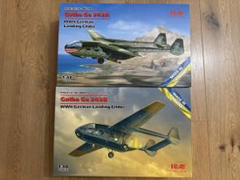 2 Modellbausätze - Gotha Go 242A und Go 242B 1:48 WWII