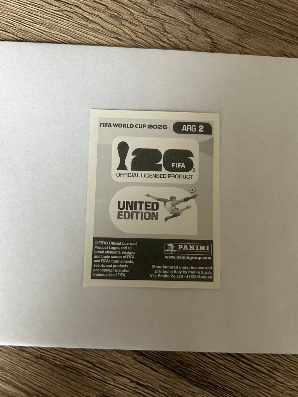 Panini Sammelbilder & Trading cards: Panini FIFA World Cup 2026 - ARG 2 – Gebraucht aus Zumikon von meter03 1