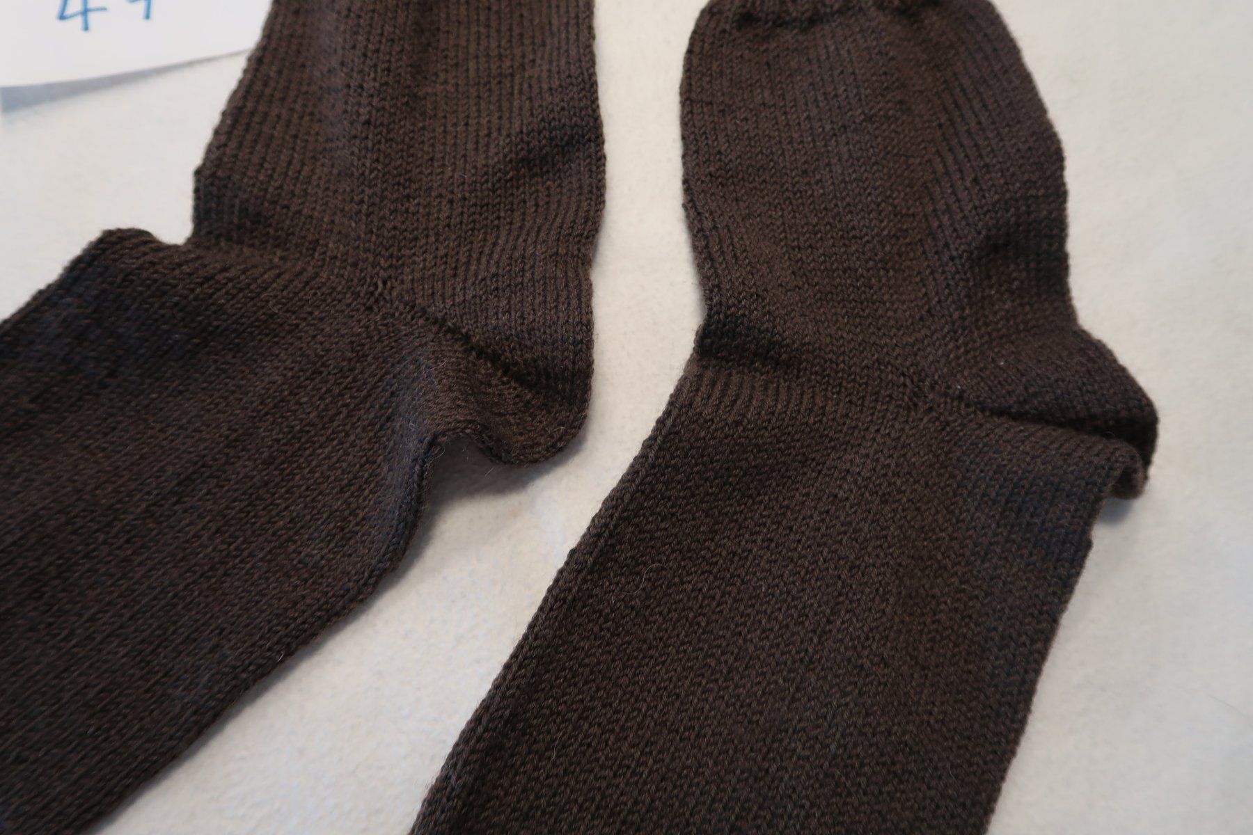 Socken: Handgestrickte Wollsocken Gr. 47  (364) – Neu und originalverpackt aus neuenhof von Caterchen 2