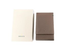 🎁  Rolex Étui/ Leather Travel Pouch/ Box Neuf New  Rare👌