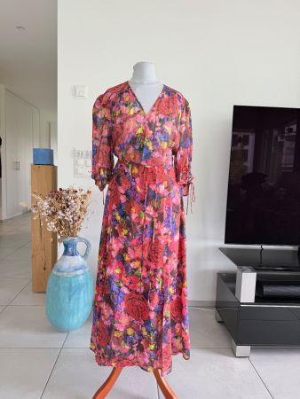 The Kooples Seidenkleid Wickelkleid Gr M neu