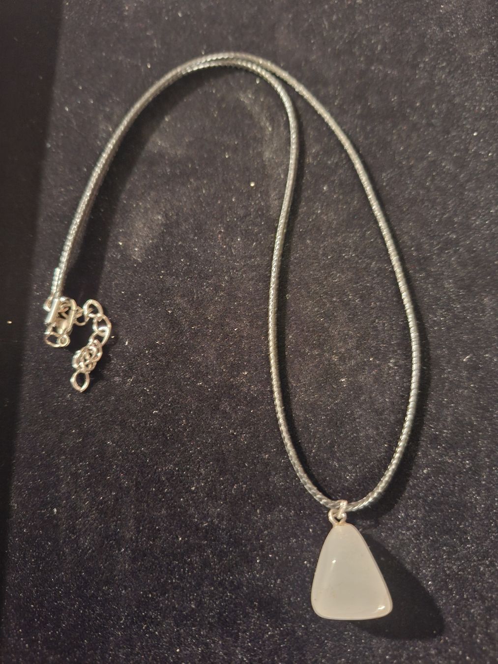 Ketten: Collana pietra bianca – Neu (gemäss Beschreibung) aus Motto Blenio von Vigio 2
