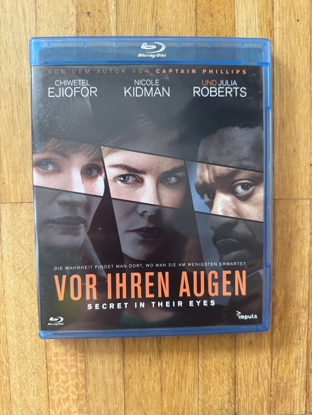 Alle DVDs: VOR IHREN AUGEN. (BLU-RAY) – Gebraucht aus Basel von san_2qlq