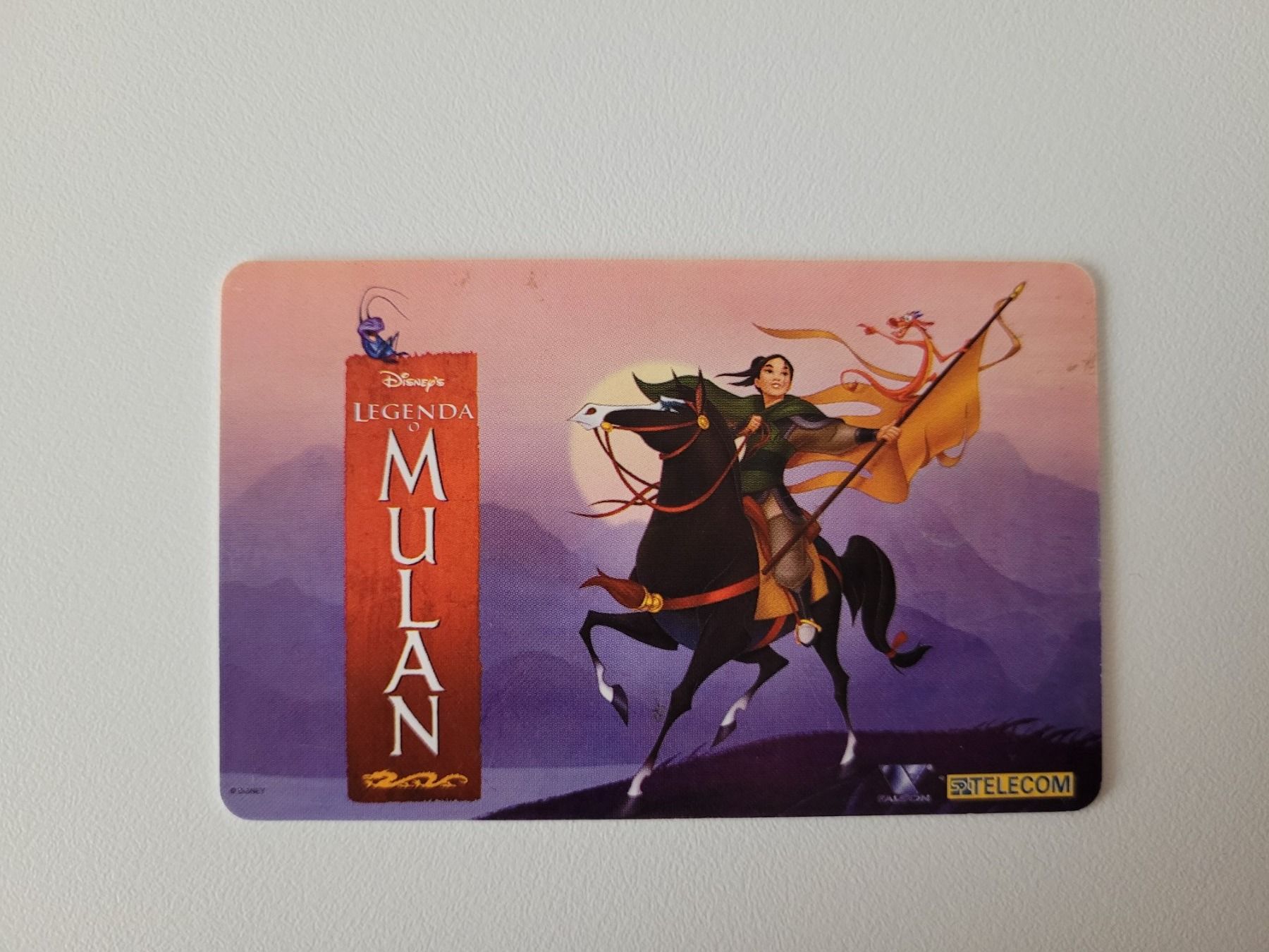 Telefon- & Taxkarten: Telefonkarte Tschechien "Mulan" – Gebraucht aus Inwil von Flower2325