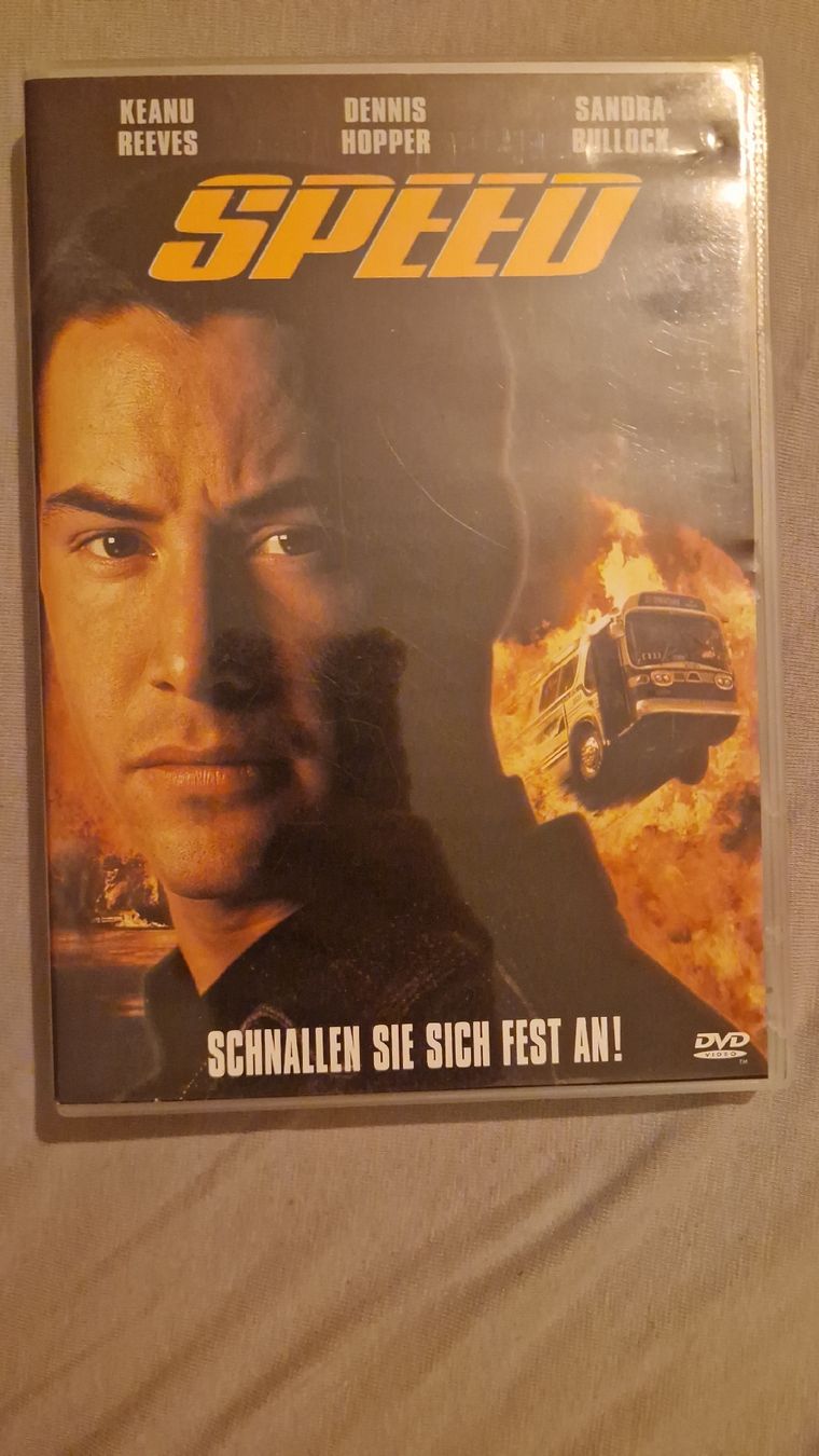 Tutti i DVDs: SPEED DVD mit Keanu Reeves & Sandra Bullock – Usato da Zürich venduto da kenobi90