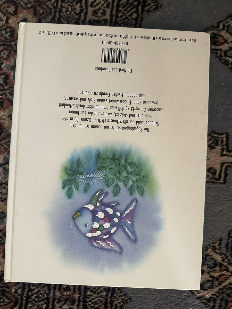Libri: Der Regenbogenfisch Marcus Pfister – Usato da Uster venduto da bek_v2ct 7