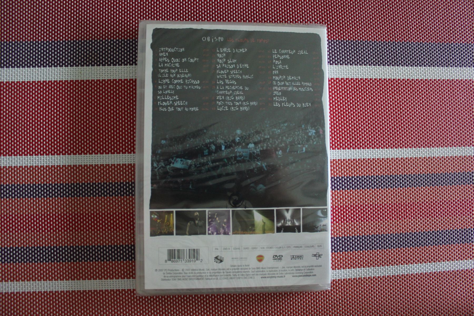 Tutti i DVDs: Pascal Obispo : Les fleurs de Forest (DVD) NEU – Nuovo e nell'imballaggio originale da Geroldswil venduto da Schlumpfine1973 1