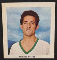 VINTAGE SAMMELBILD FOOTBALL-GUM LENGNAU ROLAND WITSCHI