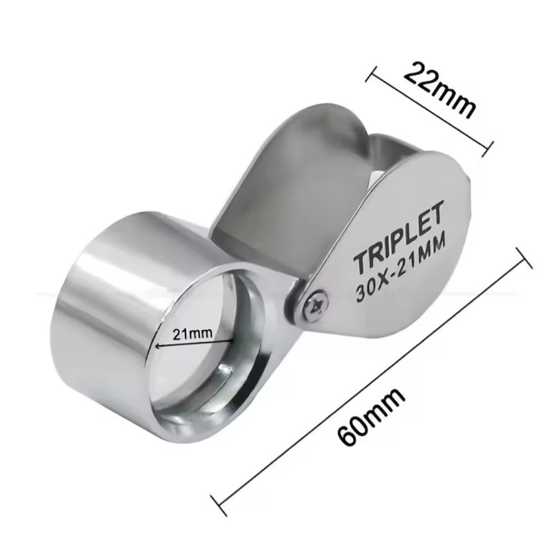 Altro per Ottica: Juwelier Lupe 30x-21mm Silber – Nuovo e nell'imballaggio originale da Menziken venduto da Mirager 1