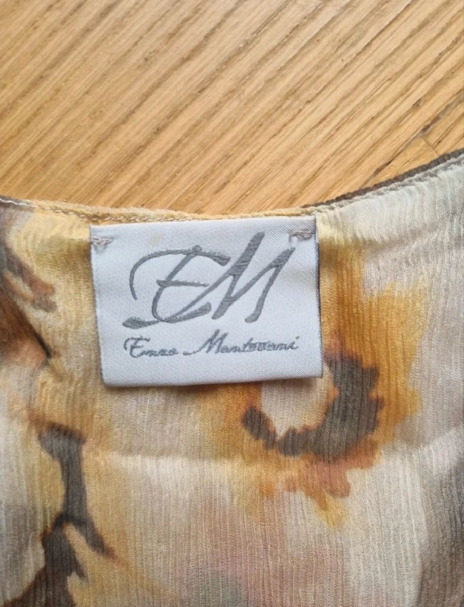 Vestiti: Enzo Mantovani dress silk – Usato da Barna venduto da orbuyorcry 1