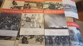 12 Alte ilustrierte 1939er 40er 41 er 42 er Jahre gebraucht