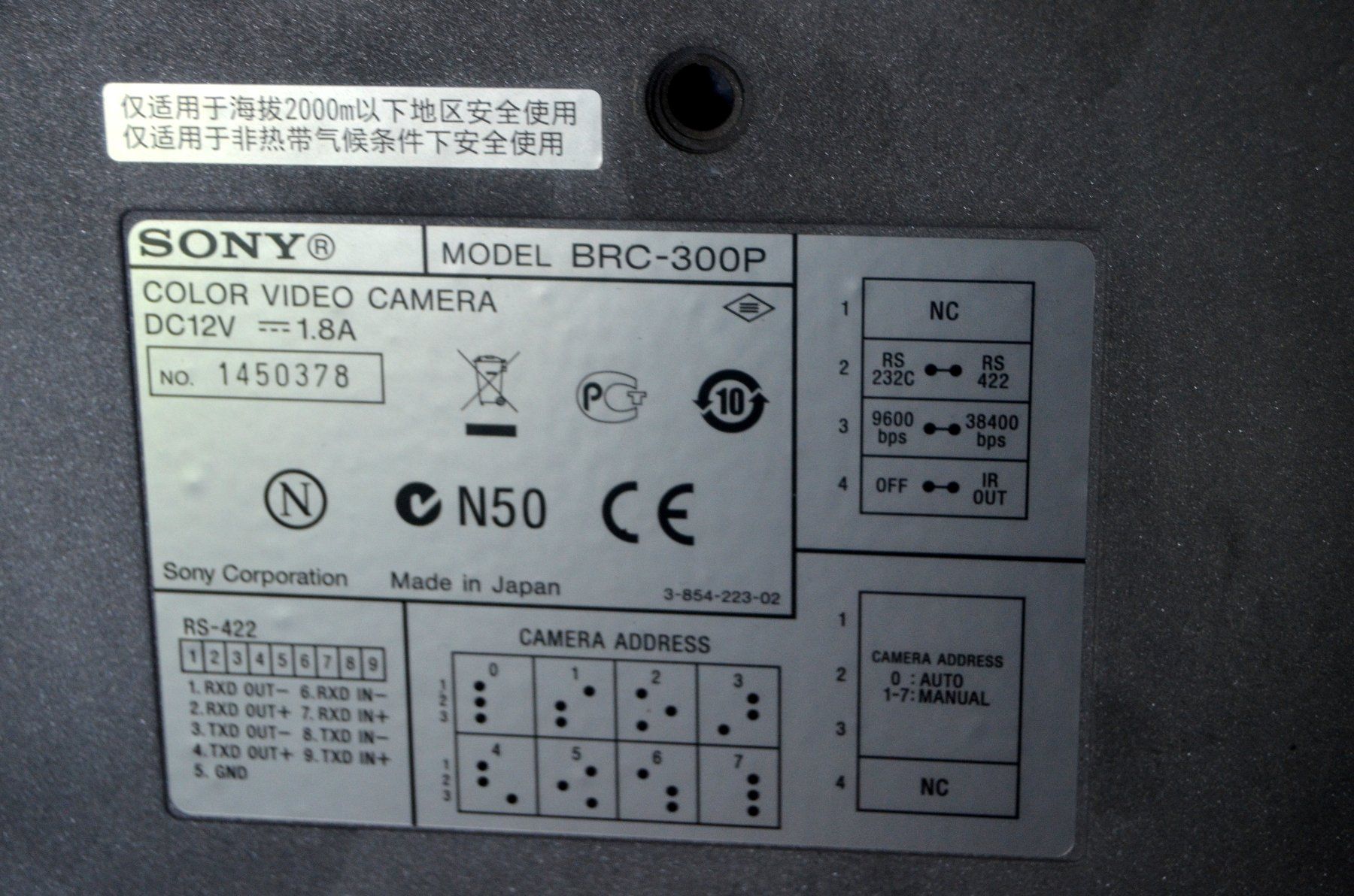 Sony Videocamere: Sony BRC-300P 3CCD Zoom Color Video Camera – Usato da Collonges venduto da arashee 8
