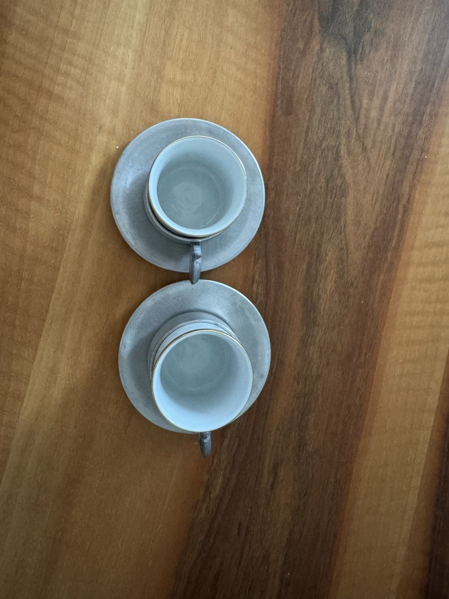 Nespresso Tassen: Zinn-Espresso Tasse, 2 Stück – Gebraucht aus Emmenbrücke von Florentina27 4