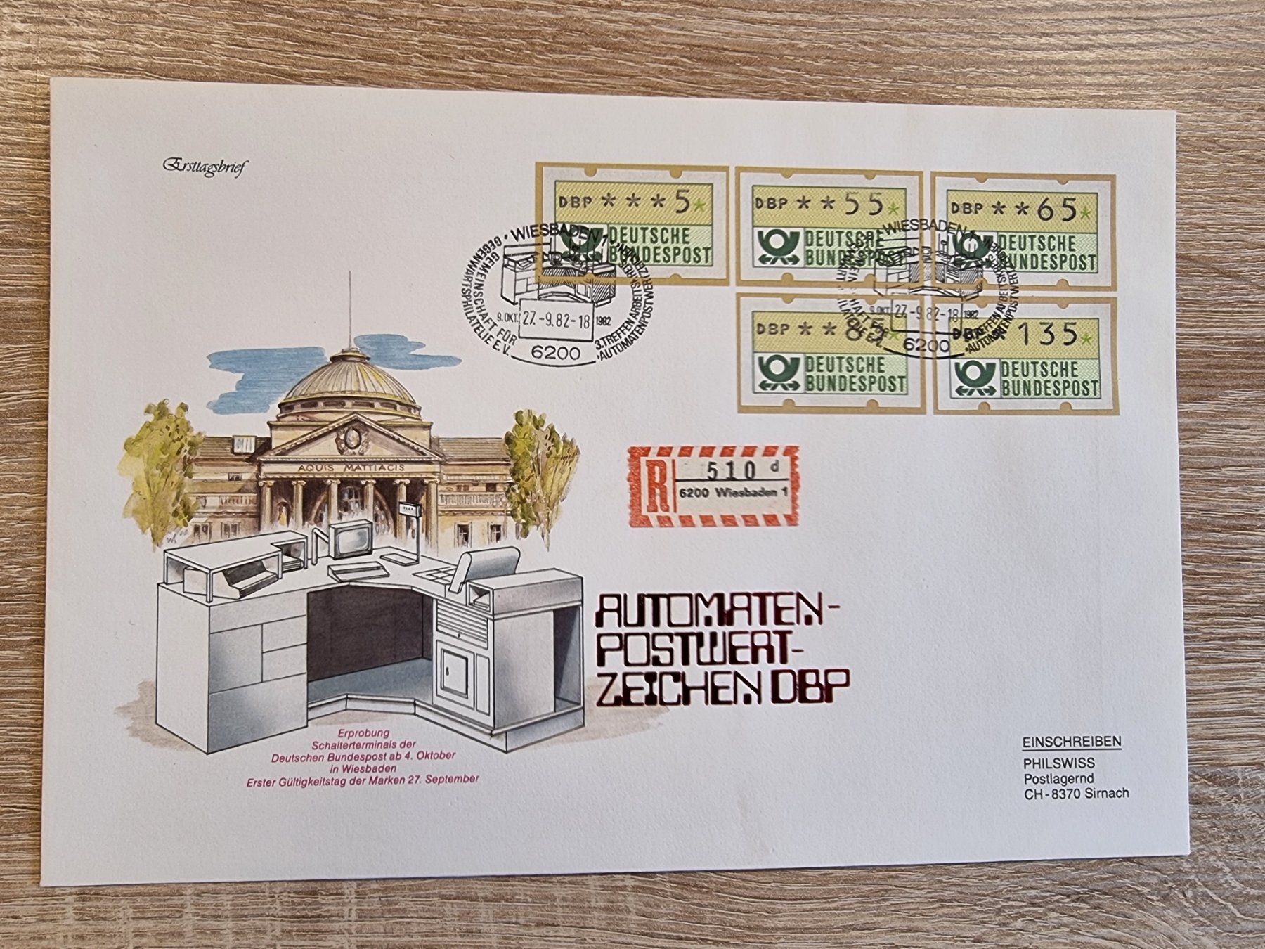 Tutti i francobolli: 2 FDC + 1 Ersttagsblatt Automatenmarken BRD – Usato da Buchen venduto da Jonny58 1