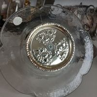 Aus alt mach neu: Glas Etagere/ Vintage