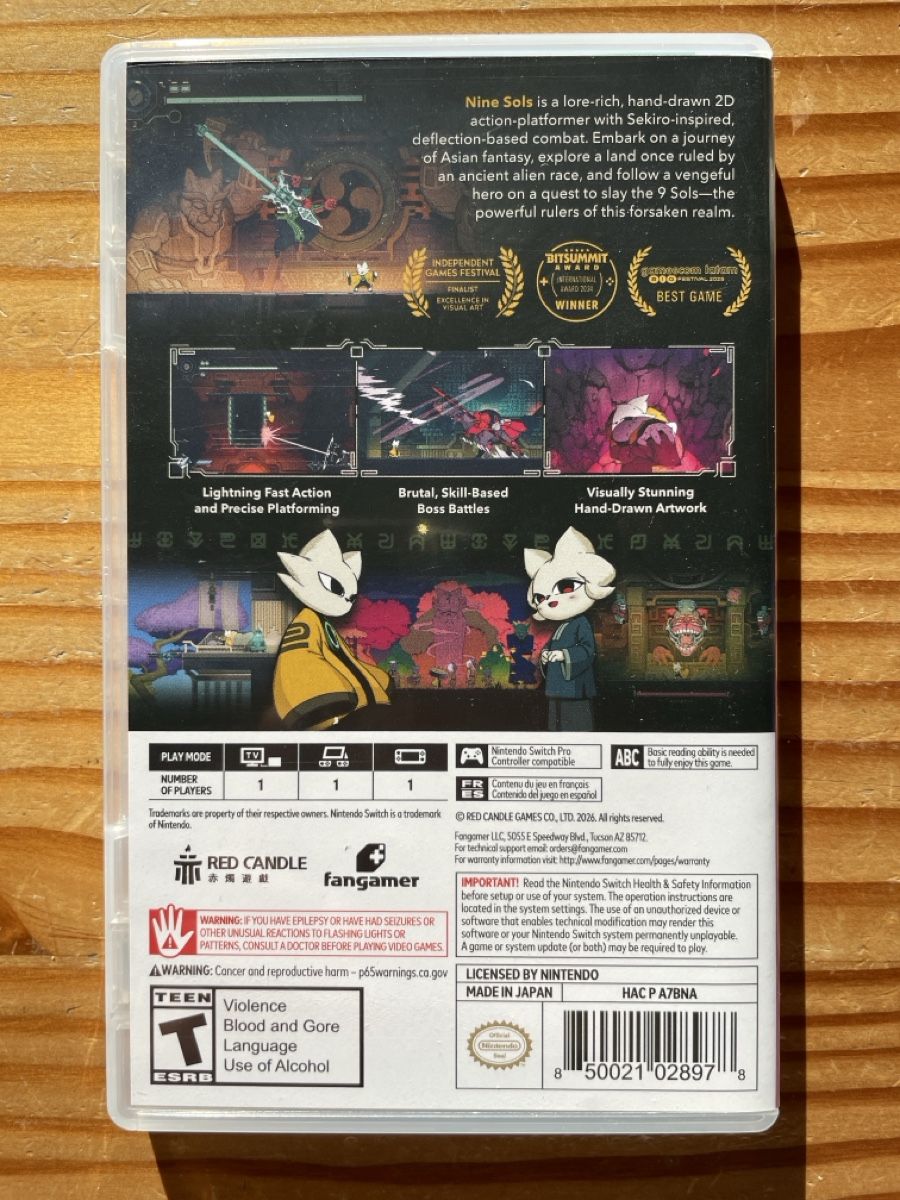 Giochi: Nine Sols - Nintendo Switch – Nuovo (secondo la descrizione) da Meilen venduto da goe_rc9c 1