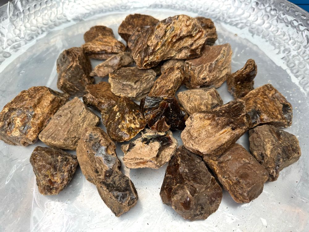 Bernstein Amber 1 KILO woodamber direkt aus Sumatra (Neu und ...