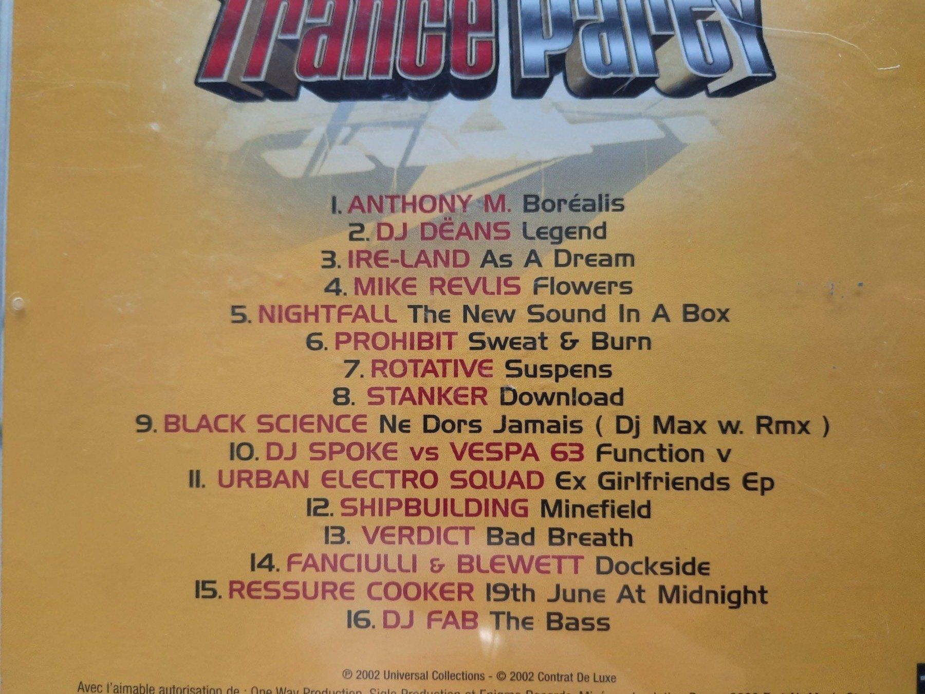 CDs: CD Trance Party – D'occasion à Pully par bro_n52j 2