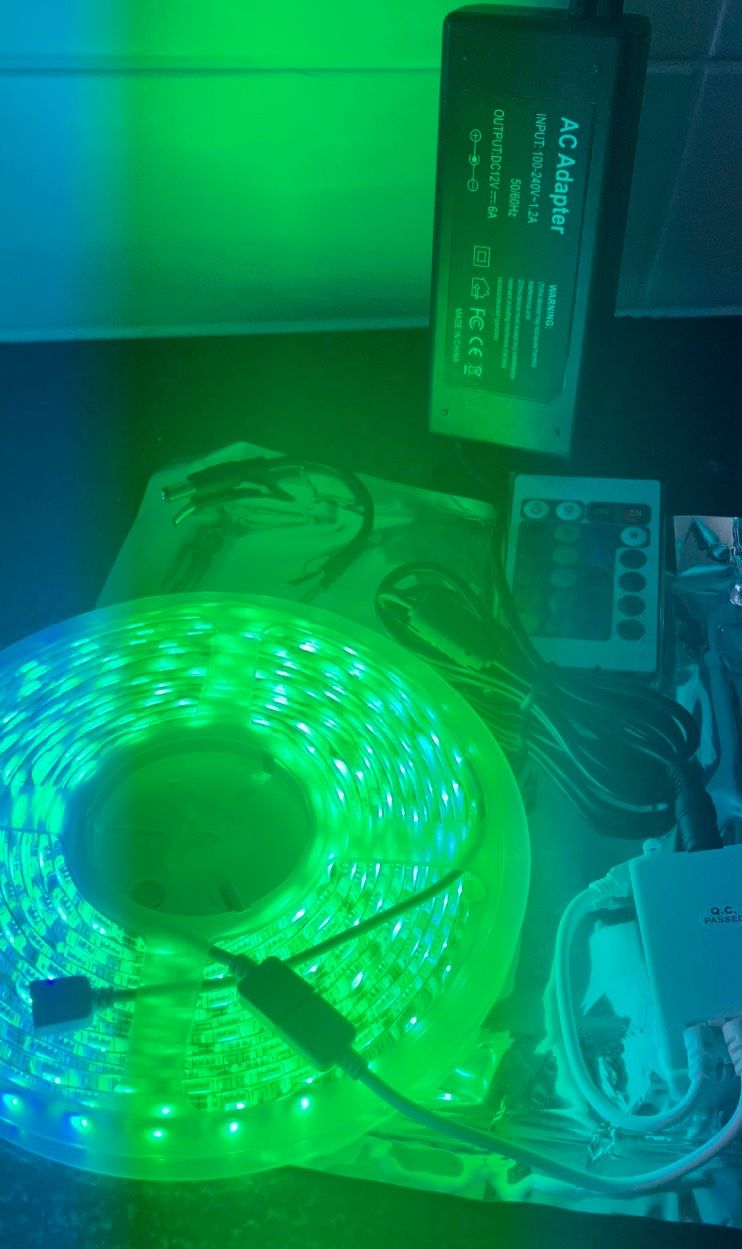 Ghirlande e barre luminose: LED Light 12 Volt RGB 5 mètres – Nuovo (secondo la descrizione) da CHENE-BOUGERIES venduto da homeswisshome 5