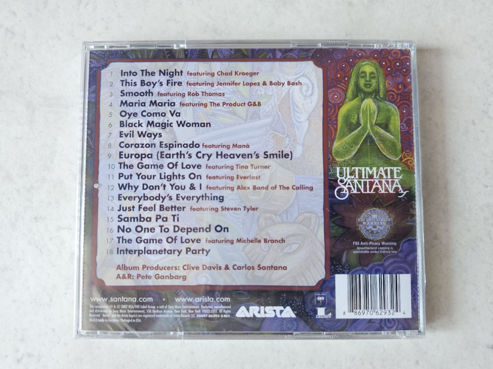 CD: Santana  -  Ultimate Santana  /  Fabrikneu – Nuovo e nell'imballaggio originale da Schneisingen venduto da backstore24 1