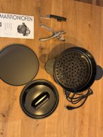 Stöckli Marroni-Ofen mit Grill- und Crêpeplatte 