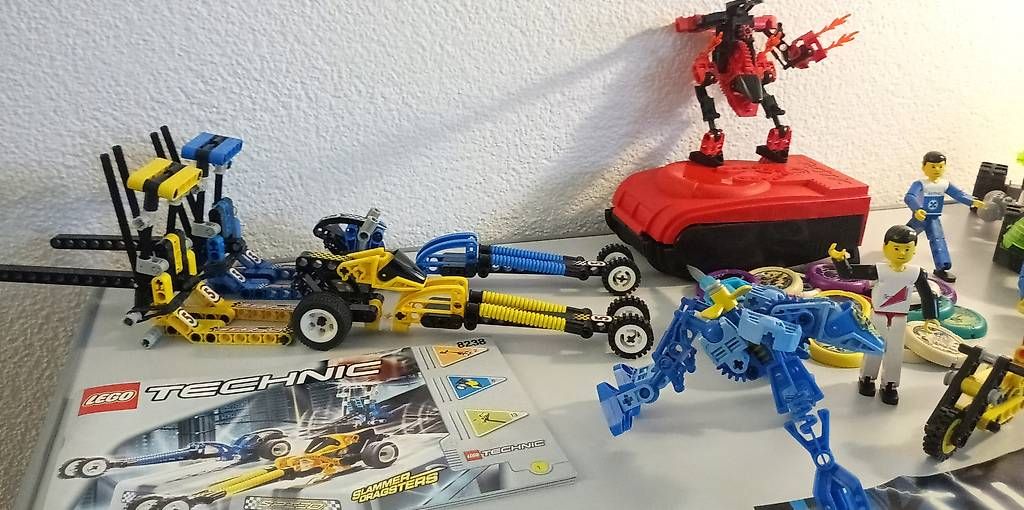 Giocattoli: Lego Technik: Dragsters + Slazer, INKL VERSAND – Usato da Giswil venduto da Anubis20 1