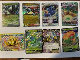 Pokemon cards ex/vstar/V