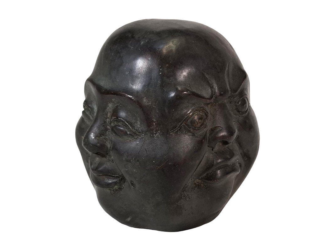 Skulpturen & Statuen: Buddha Kopf mit vier Gesichtern – Gebraucht aus Wil SG von Restwert_Wil 2