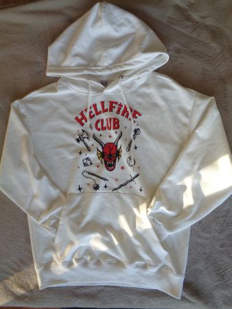 Cooler Hellfire Club Hoodie, Stranger Things, Gr. S