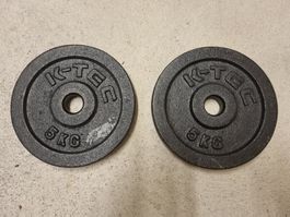 Hantel Gewicht K-Tec 2x 5 Kg.