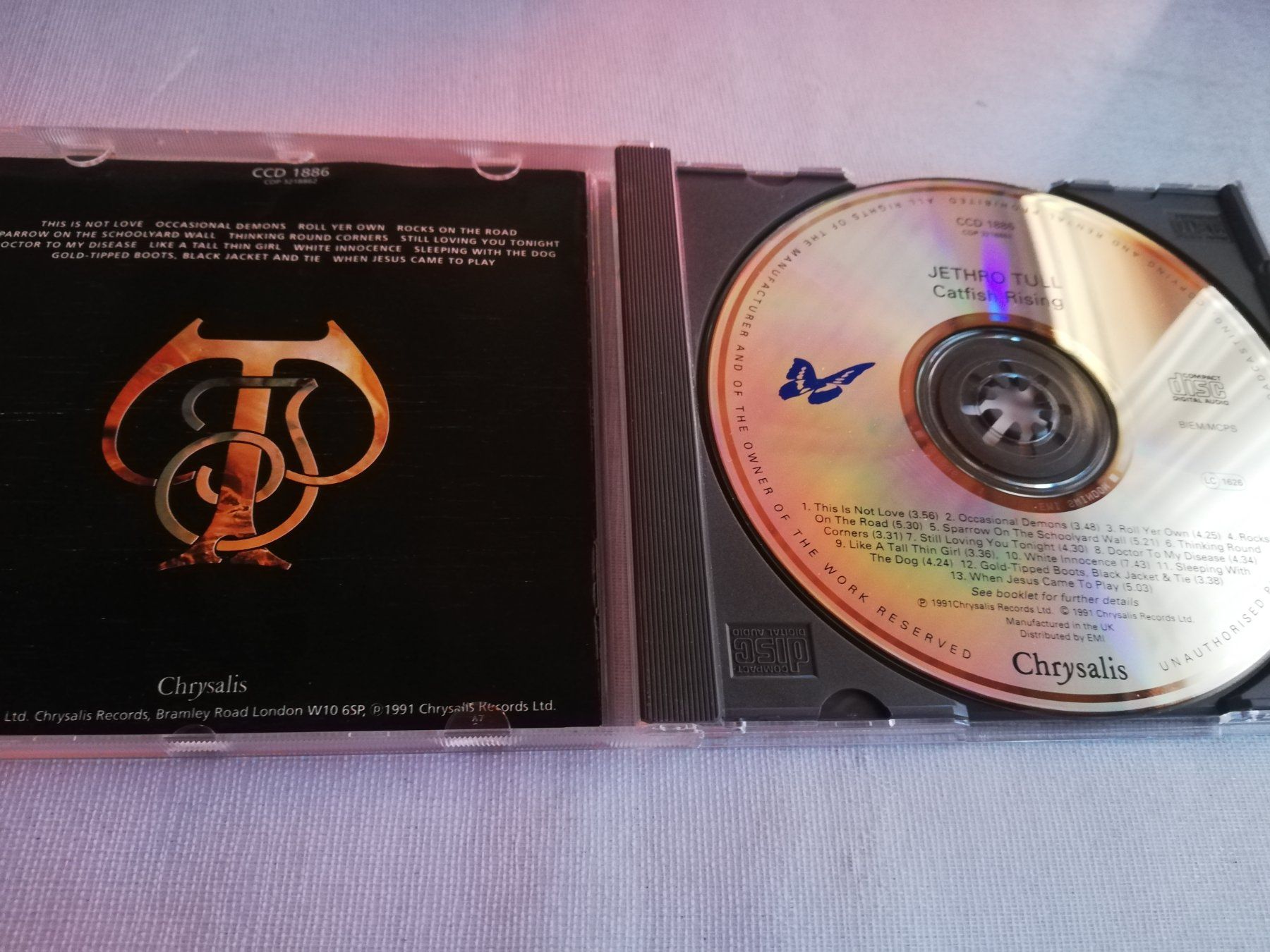 CDs: JETHRO TULL - CATFISH RISING – Gebraucht aus Bern von Vinylsound.ch 2