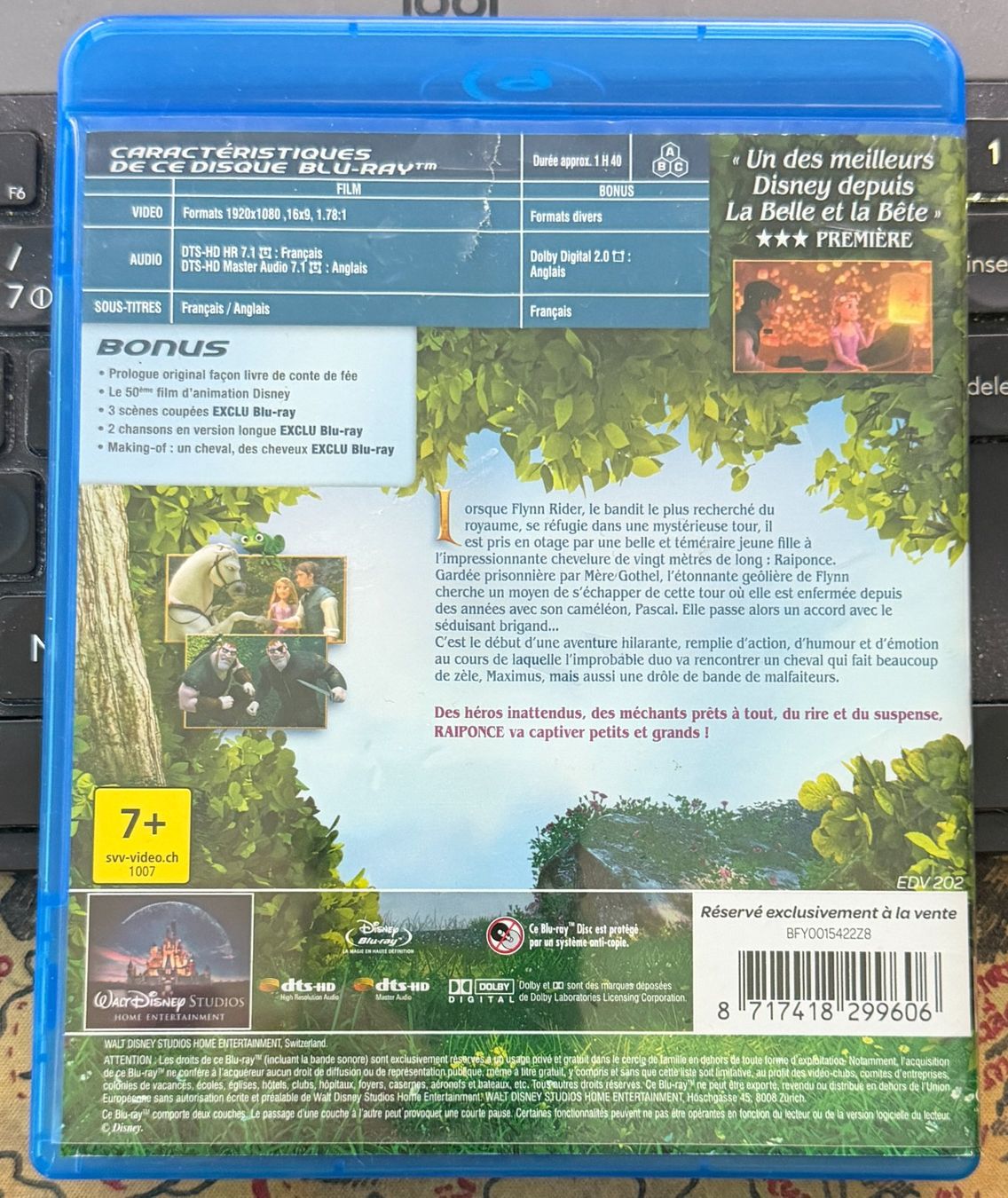 Tutti i DVDs: Blu-ray Raiponce (2010) – Usato da Semsales venduto da __Florian__ 2