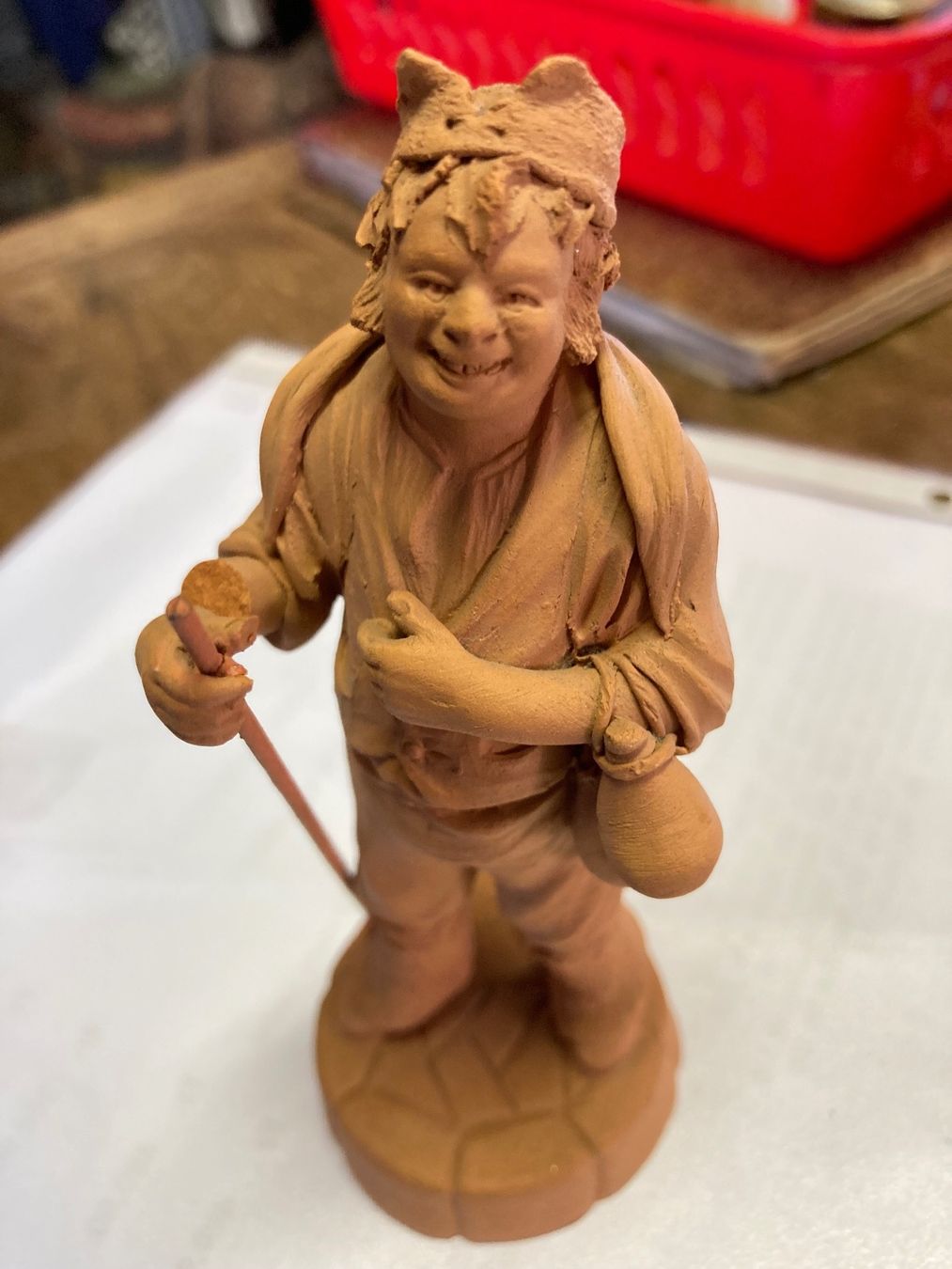 Sculture & Statue: GRASSO Sicilia Terracotta Skulptur – Usato da Bern venduto da Jwpm66