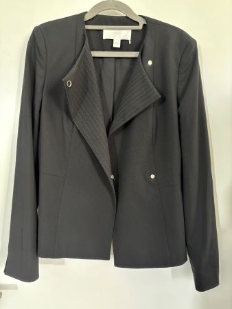 BOSS Black Wool Peplum Blazer – Size DE 34 / FR 36