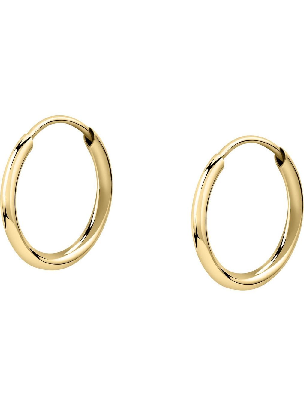 Ohrringe & -stecker: Creolen 585er Gelbgold – Neu und originalverpackt aus Hemmental von 18kGold 3