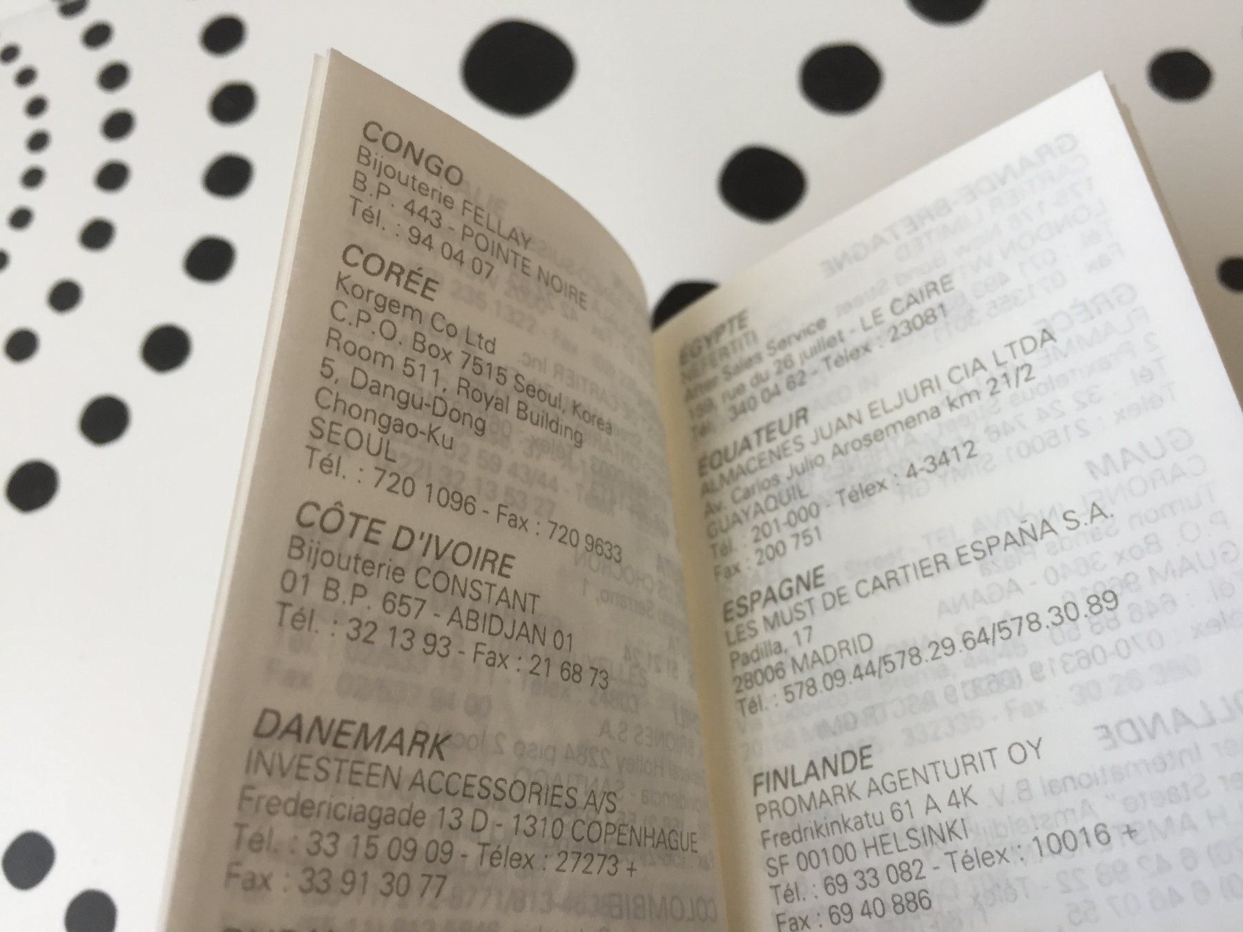 Documenti: CARTIER PARIS ORIGINAL - BOOKLET !!! – Nuovo (secondo la descrizione) da Epalinges venduto da dream-watch 3