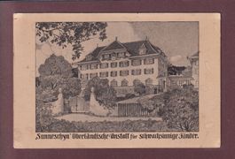 SUNNESCHYN Anstalt für schwachsinnige Kinder - 1913