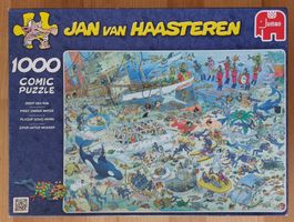 Puzzle von jan van Haasteren - Spass unter Wasser