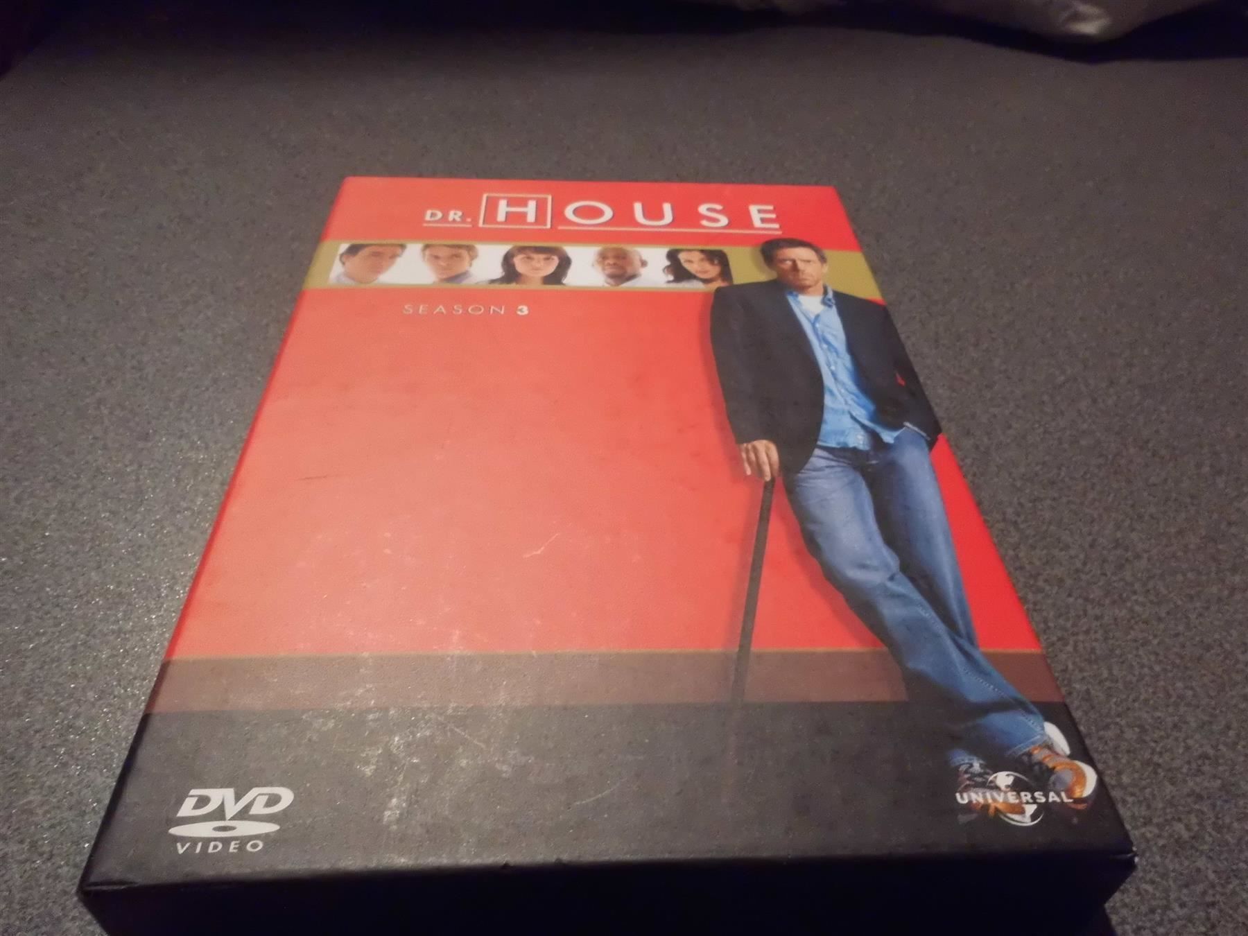 Tutti i DVDs: DVD Dr. House Season 3 – Usato da Zürich venduto da abraxas1291