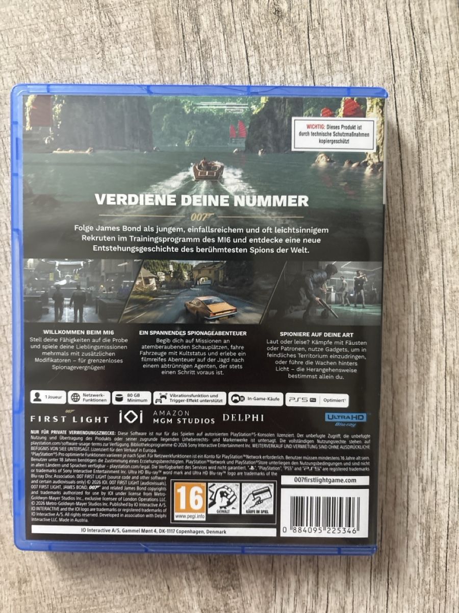 Sony Giochi: PS5 Spiel 007 First Light neuwertig – Usato da Bubikon venduto da Eili10 2