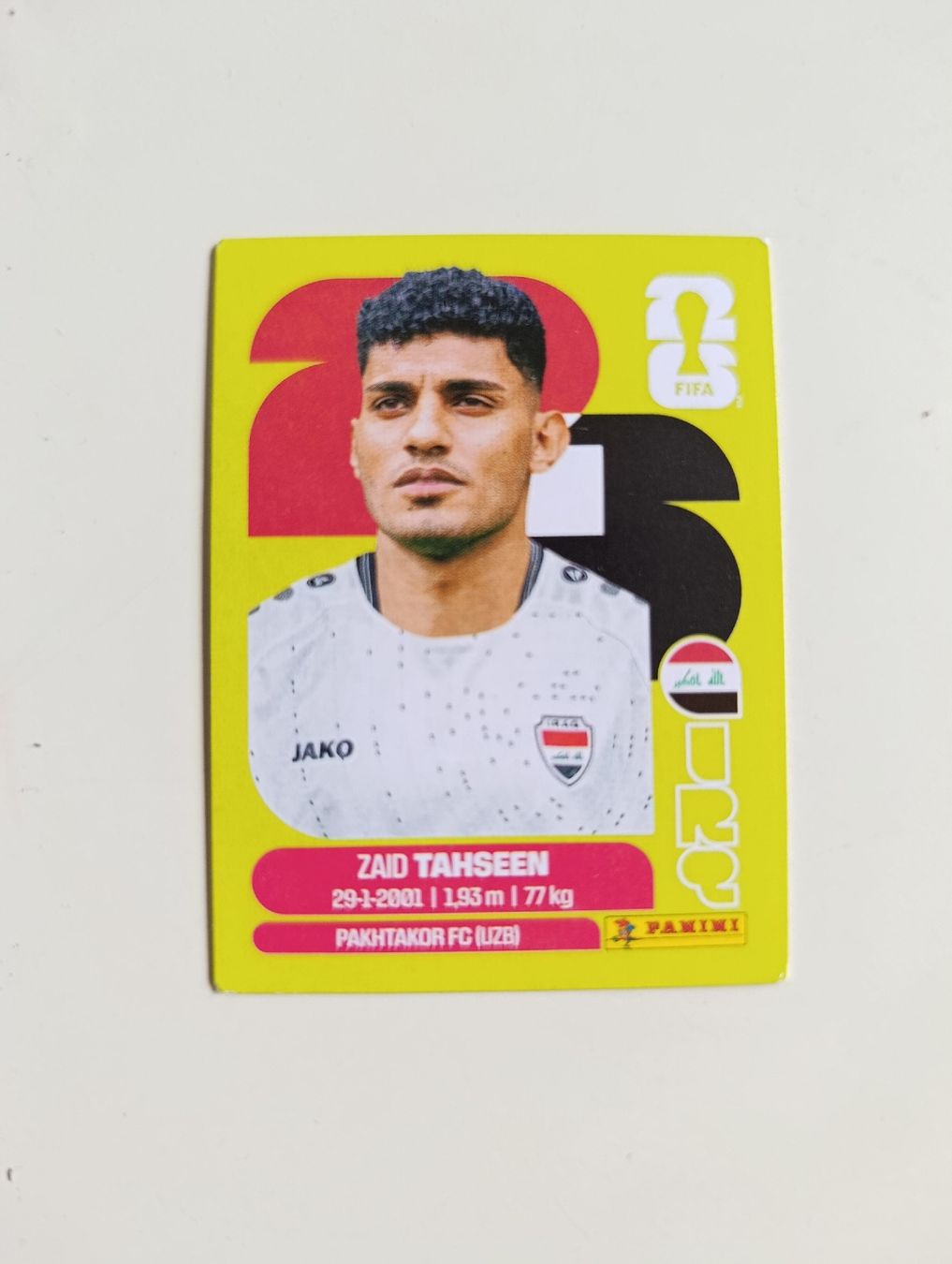 Panini Sammelbilder & Trading cards: Panini World Cup 2026 IRQ 7 – Neu (gemäss Beschreibung) aus Lavey-Village von pas_7xd2