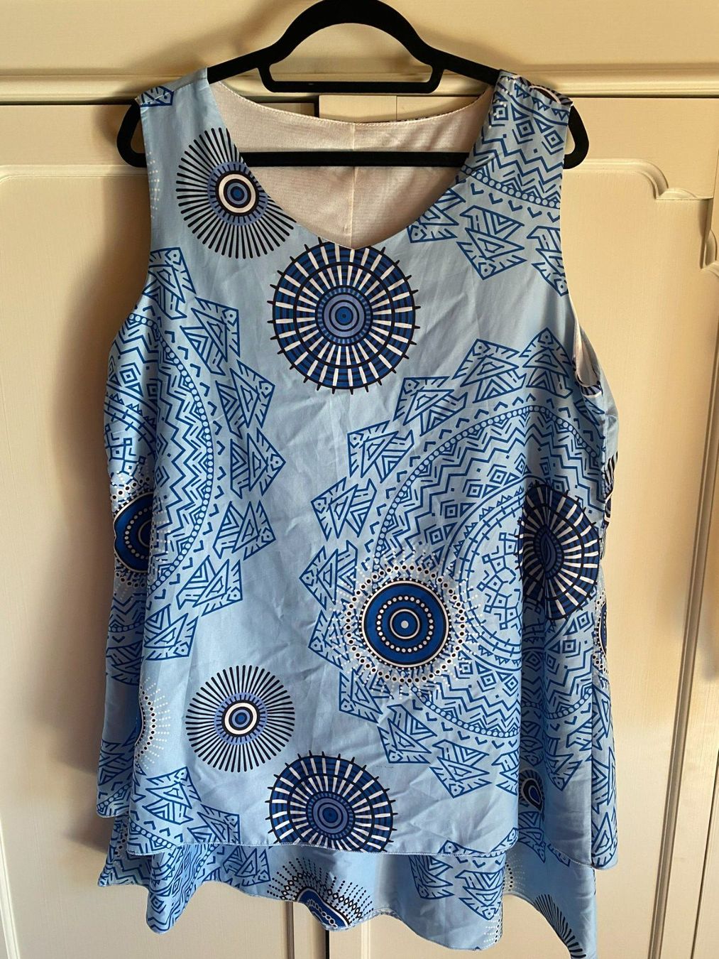 Tops: DAMEN TOP,BLAUTÖNE – Gebraucht aus Meienried von ManuelaBoutique 3
