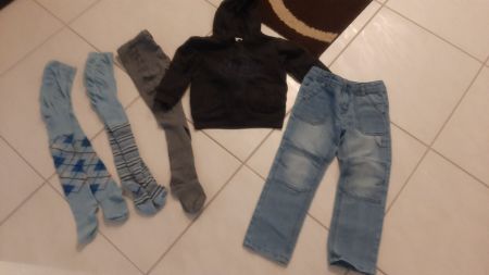 K..12) Junge Kleider Set Gr. 110/116