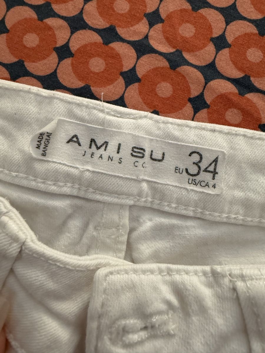Jeans: Amisu Jeans, weiss, Gr. 34 xs – Usato da Adliswil venduto da wio_78dl 2