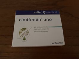 Cimifemin uno Zeller Medical - 90 Tabletten, Original!