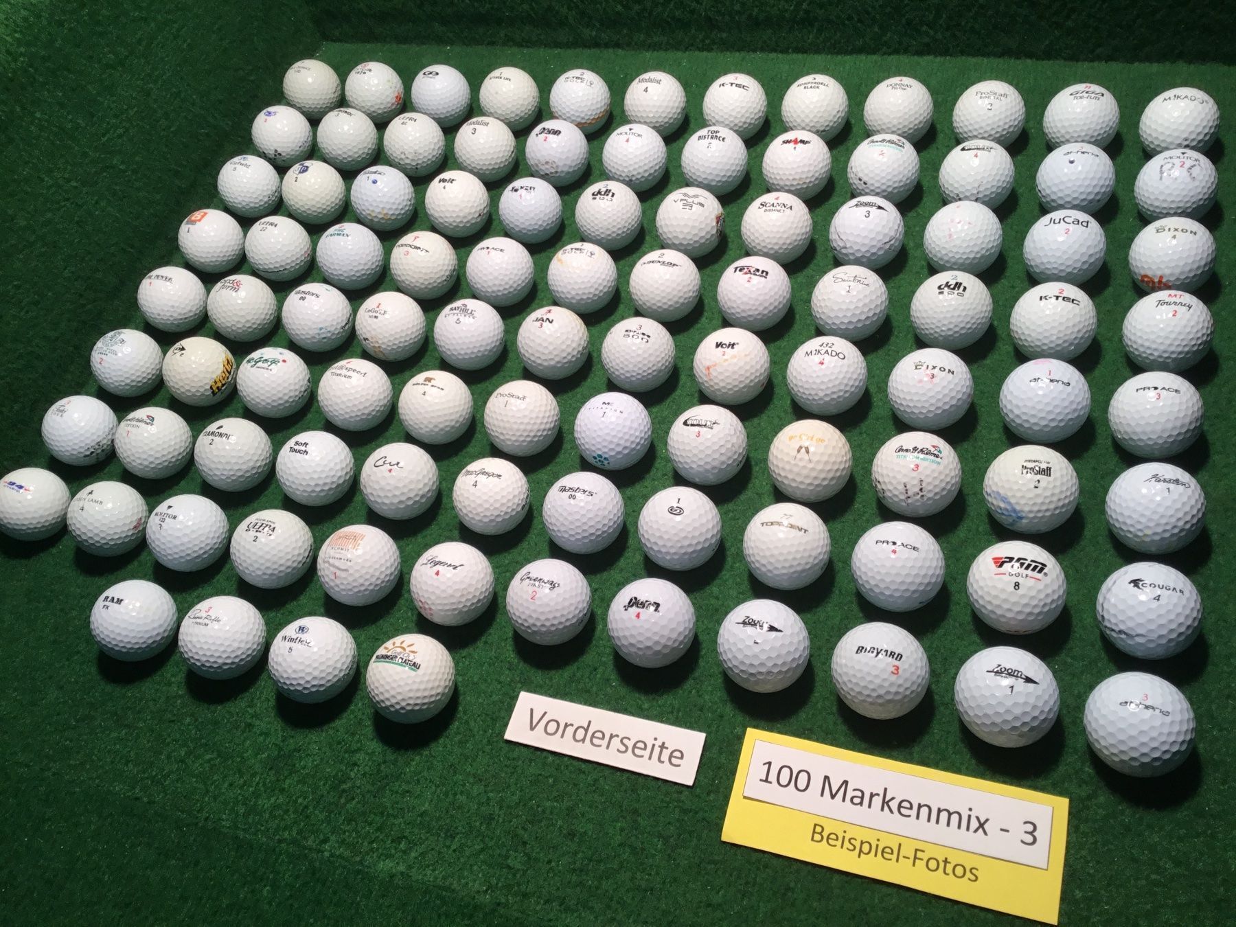 Palloni: 100 Golfbälle Markenmix (mittel) – Usato da Bergdietikon venduto da shimano4