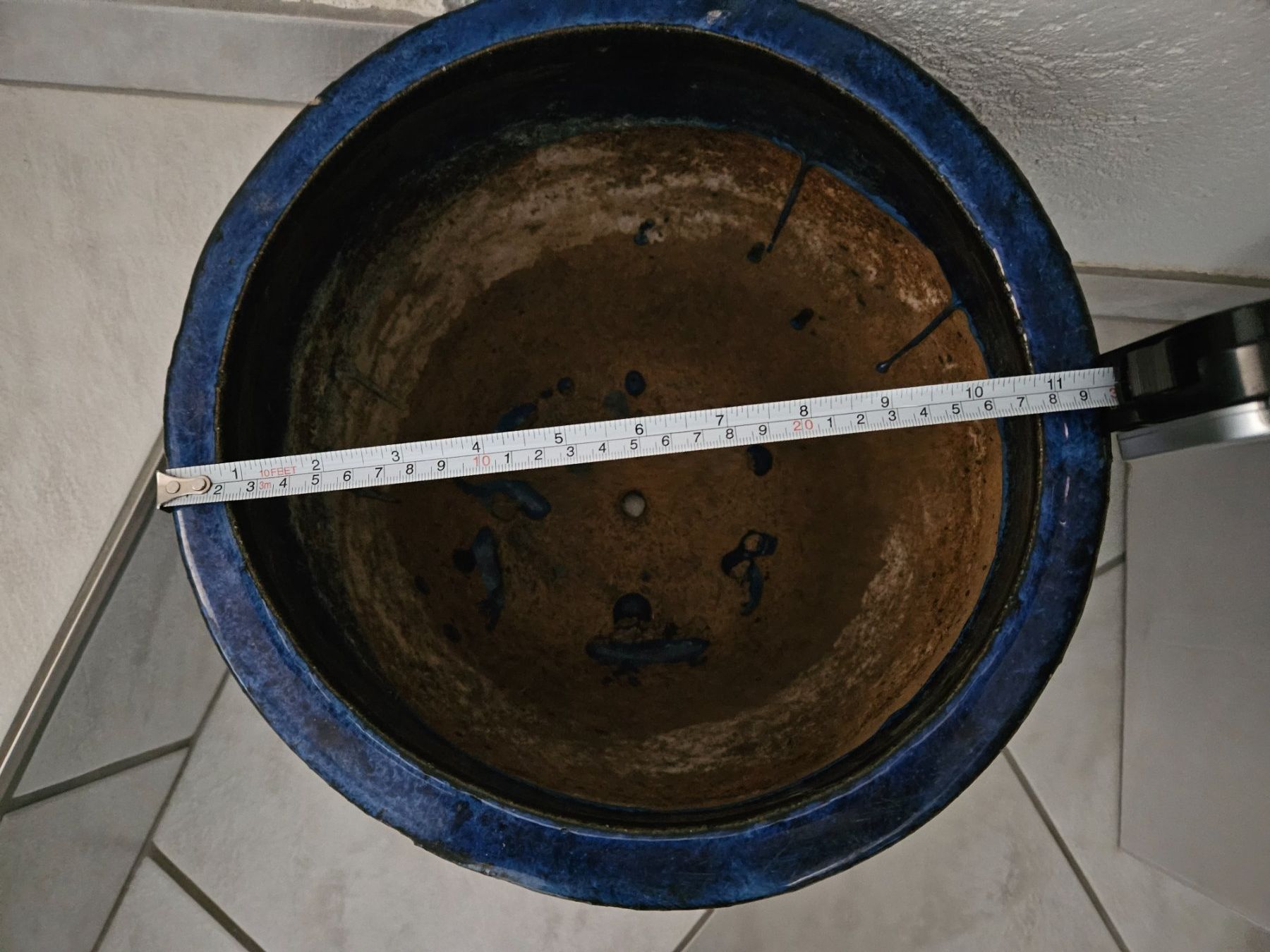 Vasi per fiori: Blauer Pflanztopf für Aussenbereich – Usato da Boswil venduto da Pjatla 4