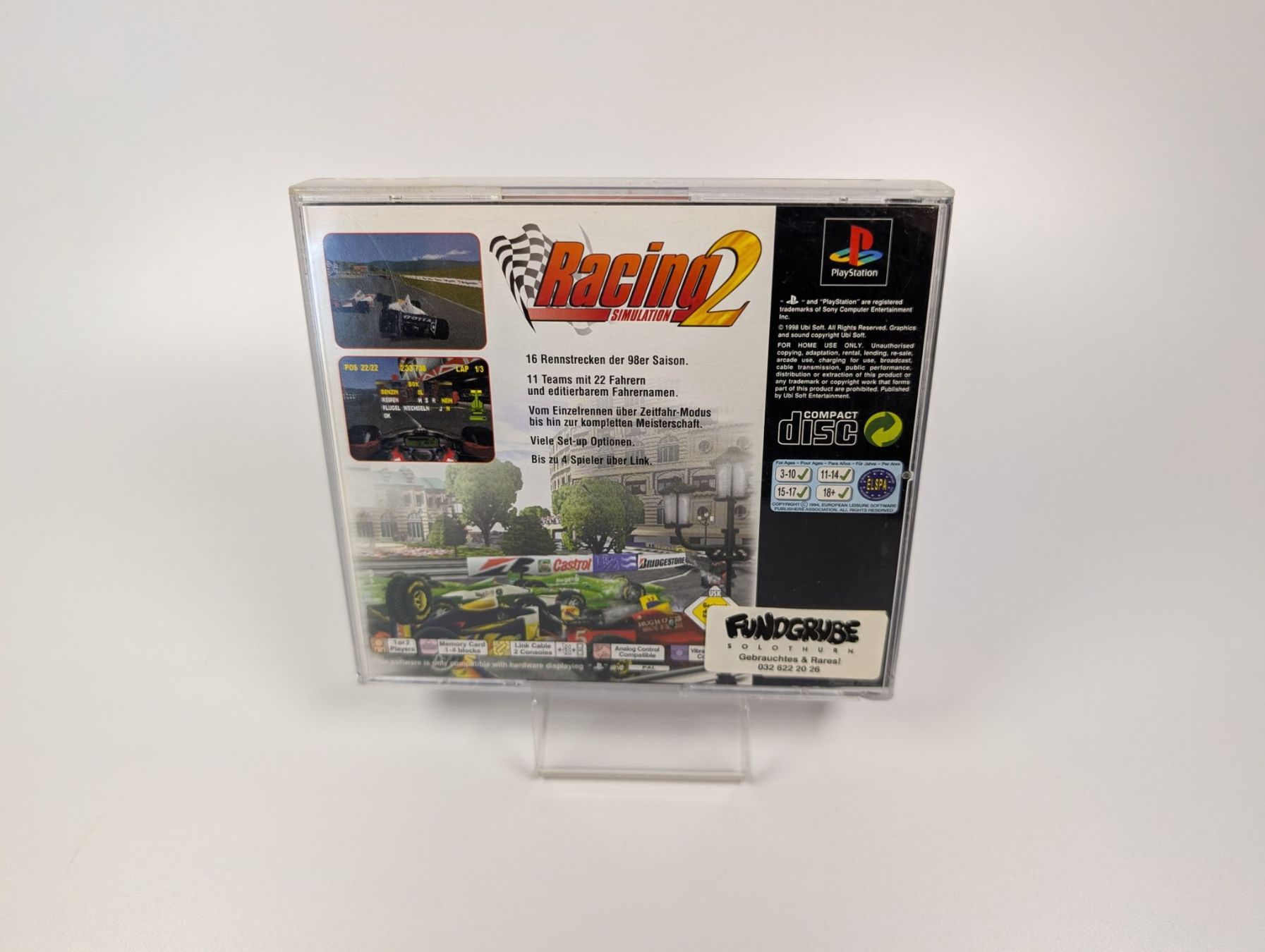 Sony Giochi: Racing Simulation 2 - Playstation - PS1 – Usato da Ostermundigen venduto da TradeLab 2