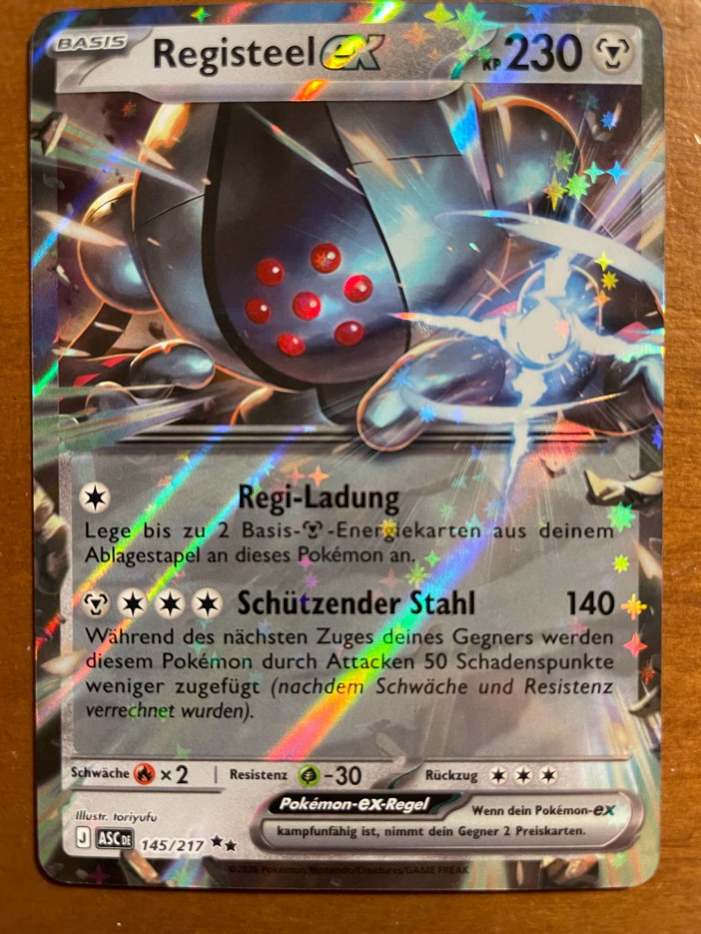 Pokémon Carte collezionabili: Pokemon Registeel eX (Versand gratis) – Nuovo (secondo la descrizione) da Chur venduto da Angerson