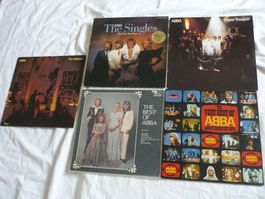5x 12" Schallplatten - Abba - Top Sammlung Raritäten